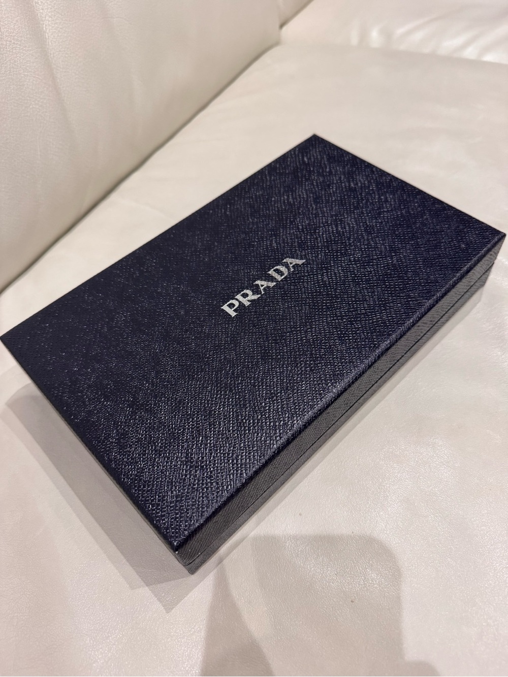 [Authentic] Prada Black Saffiano Leather Wallet on Chain with Gold Hardware - Picture 15 of 15
